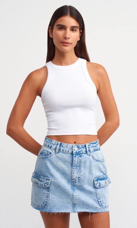 Dilvin 20810 Crop Top