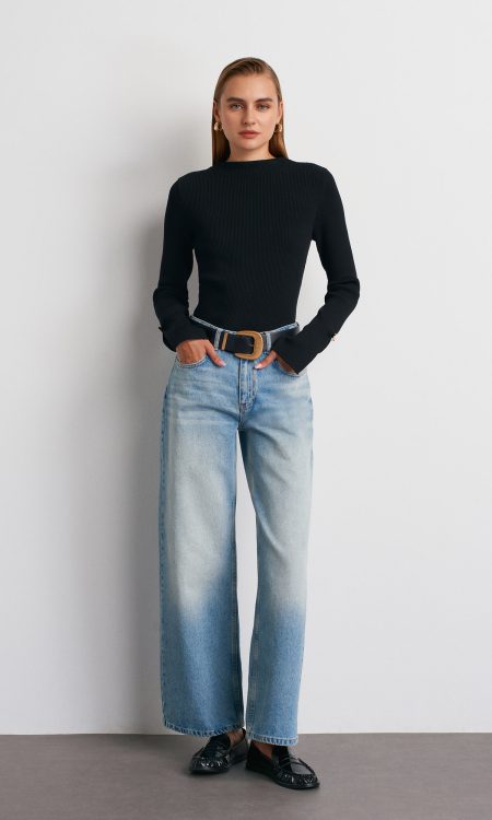 Dilvin 72056 Kar Yıkama Boyfriend Pantolon-Tint