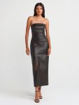 dilvin-90813-dikis-detayli-straplez-deri-elbise-5516.jpg