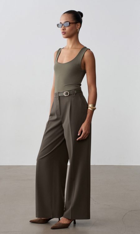 Dilvin 72662 Orta Bel Kemerli Pantolon