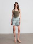 Dilvin 72669 Kemerli Pensli Şort